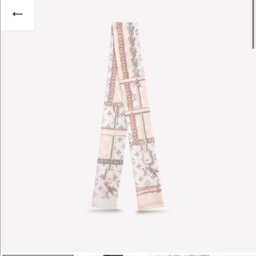 Louis Vuitton Silk Bandeau Scarf